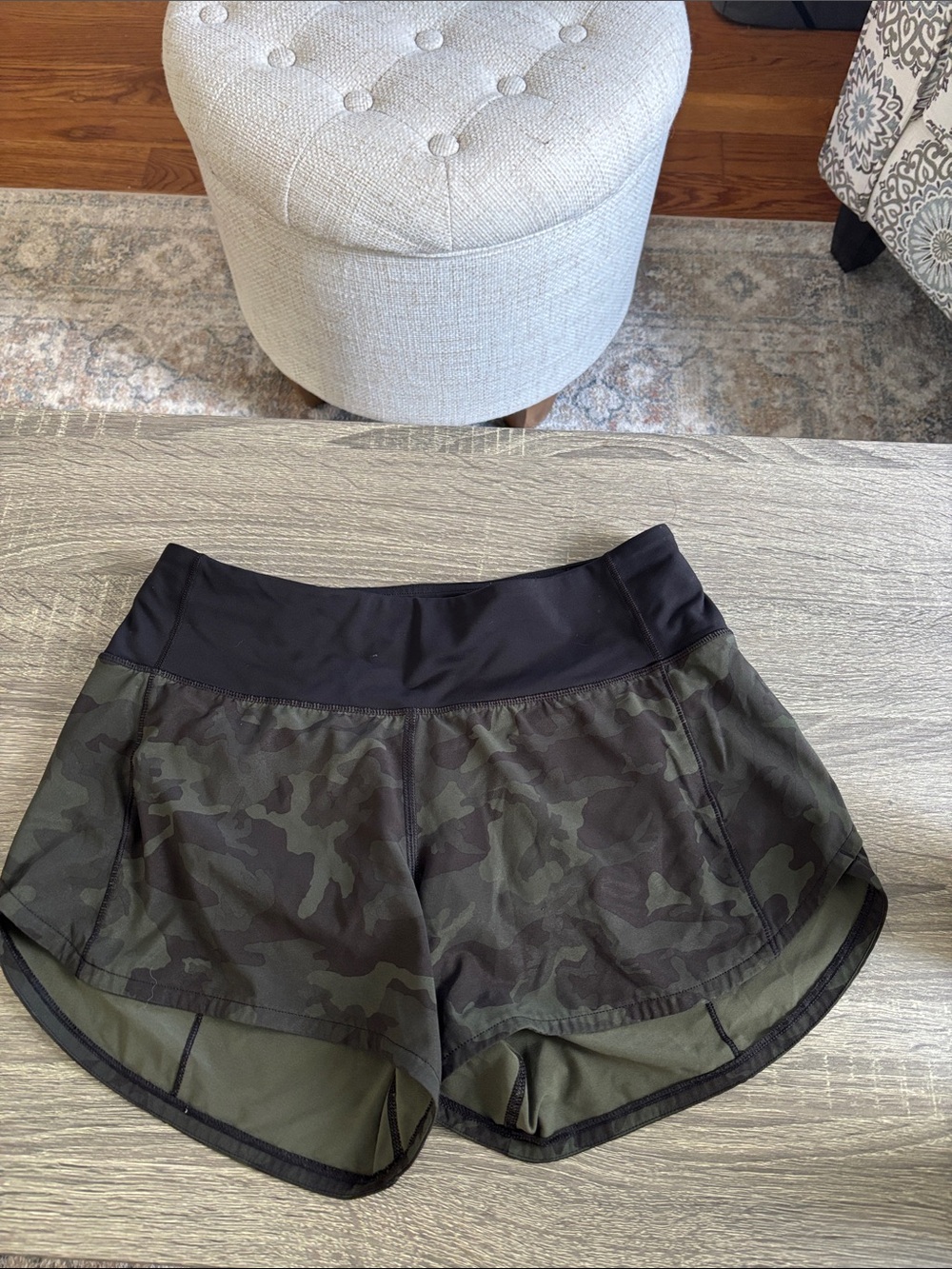 Women's lululemon speed up Shorts - Olive Camo